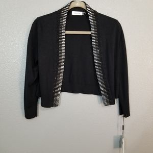Calvin Klein Women's Crop Knit Jacket